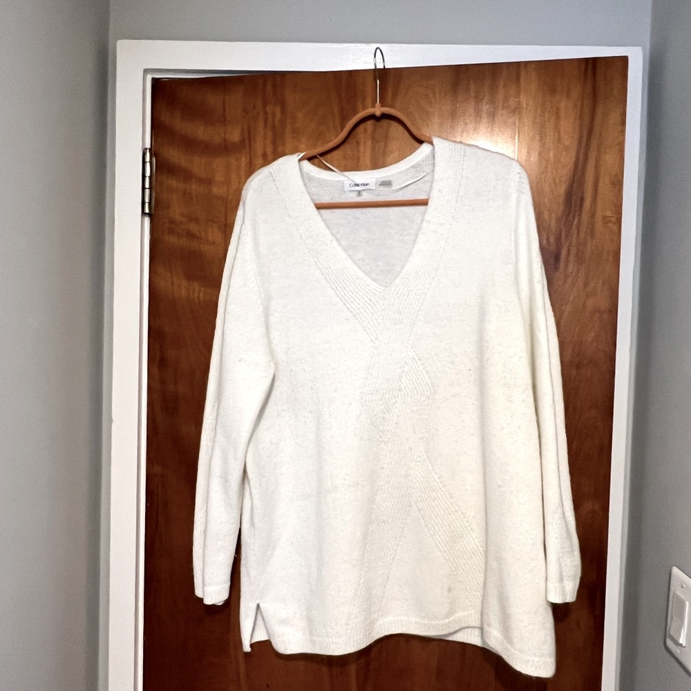 Calvin Klein XL Cotton Acrylic Sweater